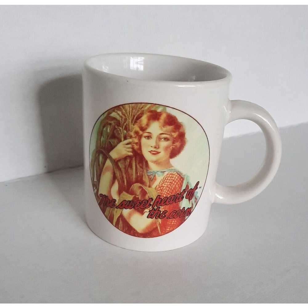 Vintage Kelloggs Toasted Corn Flakes Mug Cup 11 oz